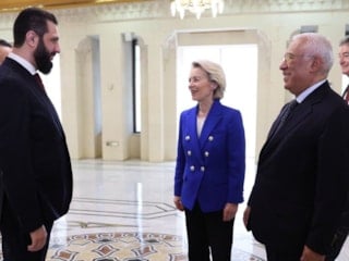 Ahmed Şara, AB yetkilileriyle görüştü: Avrupa Suriye'nin inşasına yardım edecek