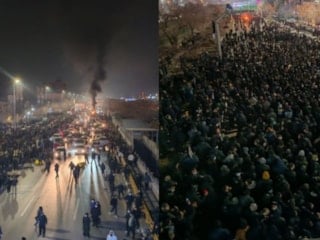 İran'daki protestolar devlet televizyonundan canlı yayınlanıyor