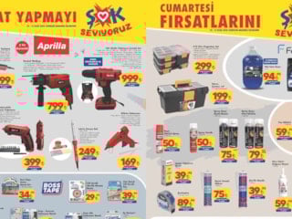 ŞOK’a tadilat ürünleri geliyor! Vidalama seti, matkap, testere, takım çantası…