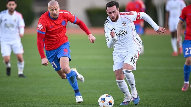 Beşiktaş hazırlık maçında FCSB'yi yendi