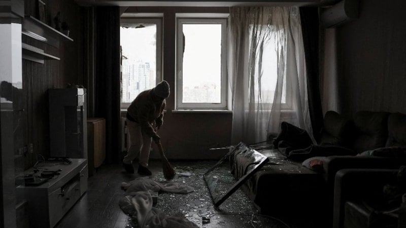 Ukrayna: Rusya, İskander-M tipi balistik füze ve 121 İHA ile saldırı düzenledi