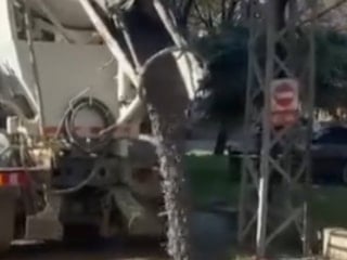 Hatay'da kanalizasyona çimento döken firmaya 213 bin lira ceza