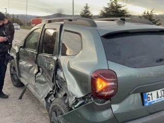 Samsun'da cenaze dönüşü feci kaza: 4 yaralı