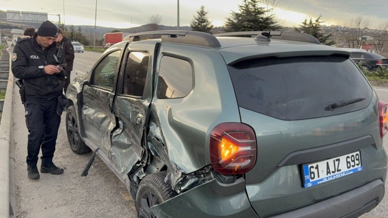 Samsun'da cenaze dönüşü feci kaza: 4 yaralı