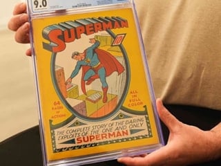 ABD'de Superman'in nadir kopyası rekor fiyata satıldı