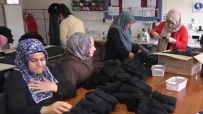 Samsun’da kursiyerlerden Gazze’ye umut eli