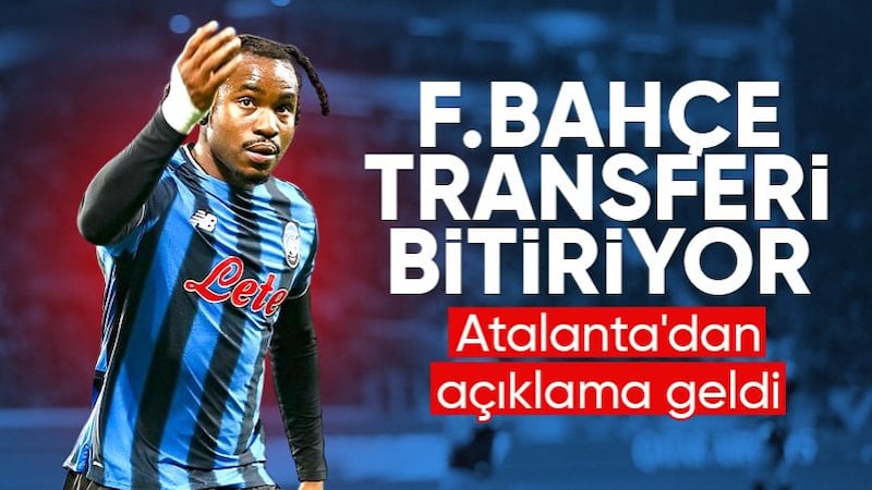 Fenerbahçe devrede! Ademola Lookman için Atalanta'dan resmi açıklama geldi