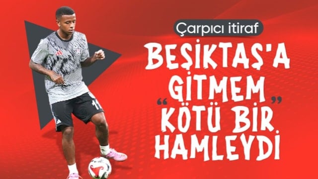 Keny Arroyo: Beşiktaş'a gitmenin kötü bir hamle olduğunu düşünüyorum