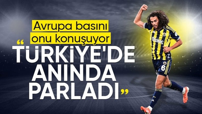 Matteo Guendouzi'nin performansı dış basında gündem oldu