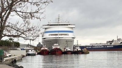 'Astoria Grande' kruvaziyeri Samsun’a demirledi