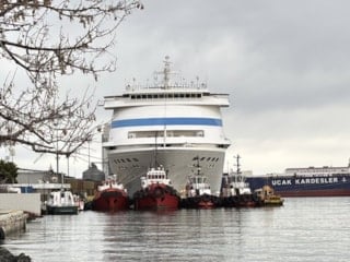 'Astoria Grande' kruvaziyeri Samsun’a demirledi