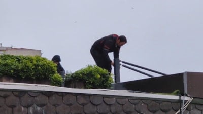 Bebek Otel'de kaçak yapılar yıkılıyor