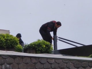 Bebek Otel'de kaçak yapılar yıkılıyor