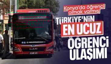 Uğur İbrahim Altay: Türkiye'nin en ucuz öğrenci ulaşımı Konya'da