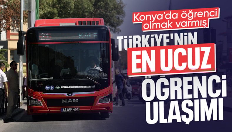 Uğur İbrahim Altay: Türkiye'nin en ucuz öğrenci ulaşımı Konya'da