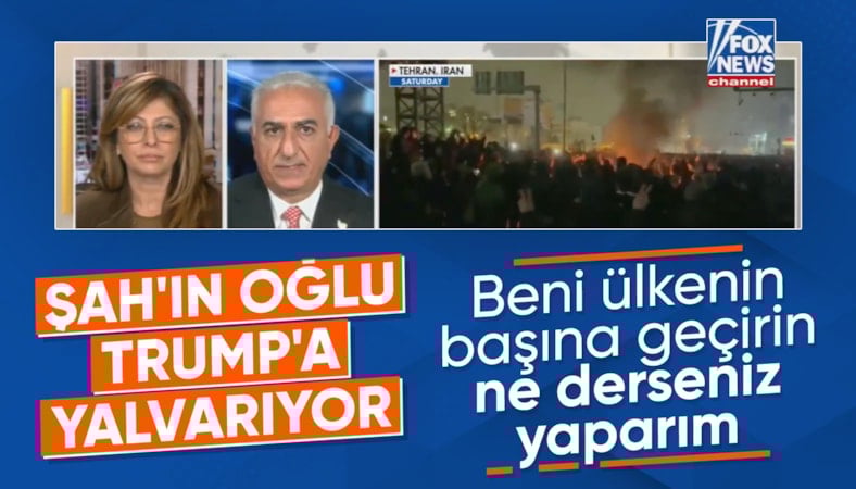 Rıza Pehlevi'den Trump'a: Hem sizi hem de İran'ı yeniden büyük yapalım