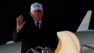 Donald Trump'ın konvoyu 'şüpheli nesne' nedeniyle güzergah değiştirdi