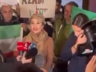 İstanbul’da Şah destekçilerinin açıklamasına engel: Ülkemde Siyonist istemiyorum