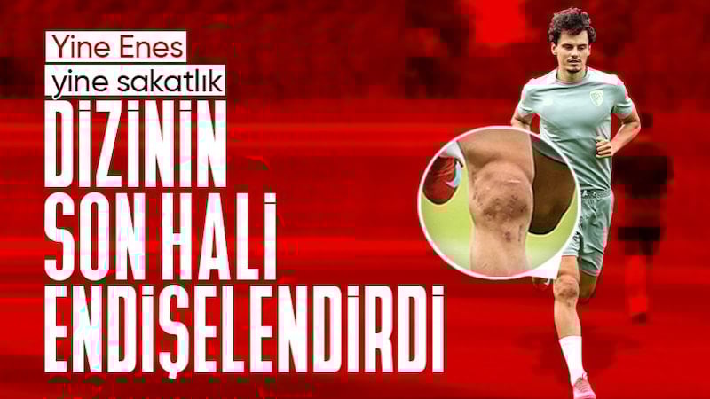 Enes Ünal yine sakatlandı! İşte dizinin son görüntüsü...
