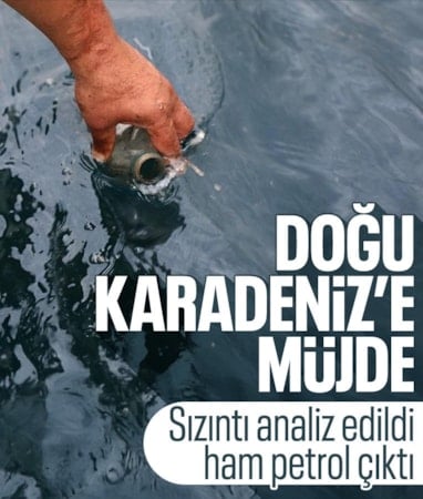 Karadeniz’de petrol müjdesi: Sızıntı doğrulandı