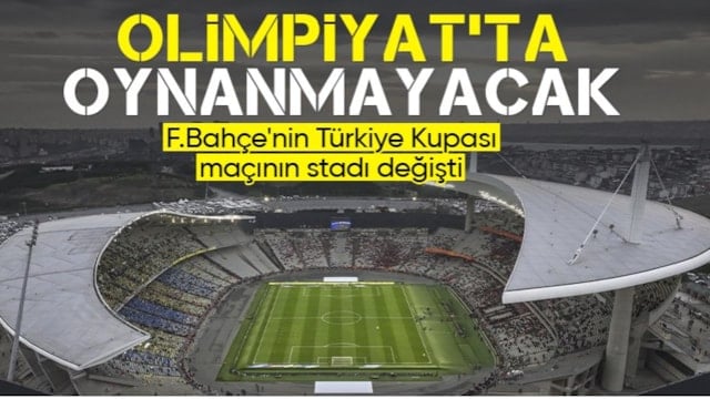 Beyoğlu Yeni Çarşı Spor Faaliyetleri - Fenerbahçe maçının stadyumu değişti