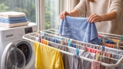 Çamaşırınız artık 1 saatte kuruyacak: İşte yöntemi...
