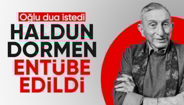 Usta sanatçı Haldun Dormen entübe edildi
