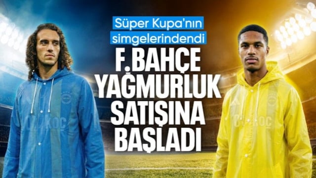 Fenerbahçe, yağmurluk satışlarına başladı
