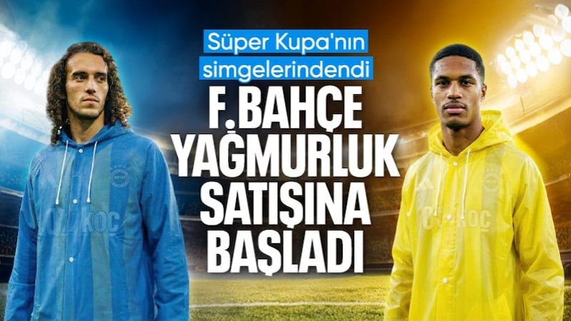 Fenerbahçe, yağmurluk satışlarına başladı