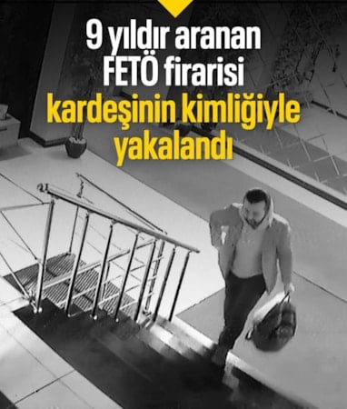 Konya'da 9 yıldır aranan FETÖ firarisi enselendi