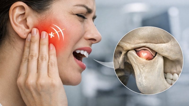 Çeneden gelen ses göz ardı edilirse çene kayması kronikleşebiliyor