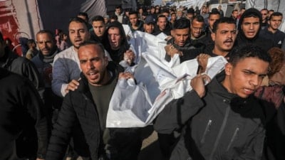 Gazze'de can kaybı 71 bin 419'a yükseldi