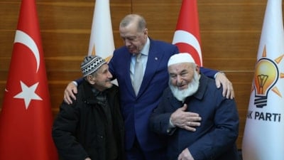 Cumhurbaşkanı Erdoğan Düzce'den gelen vatandaşlarla buluştu