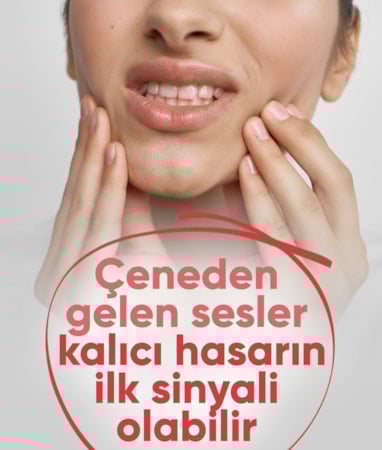 Çeneden gelen ses göz ardı edilirse çene kayması kronikleşebiliyor