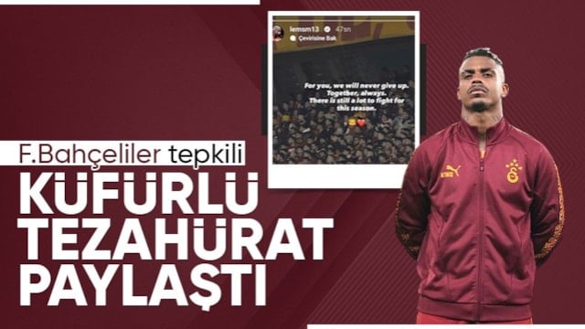 Fenerbahçeliler tepki gösterdi! Mario Lemina, yaptığı paylaşımı kaldırdı