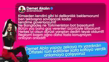 Demet Akalın: Kimseden delikanlılık beklemiyorum