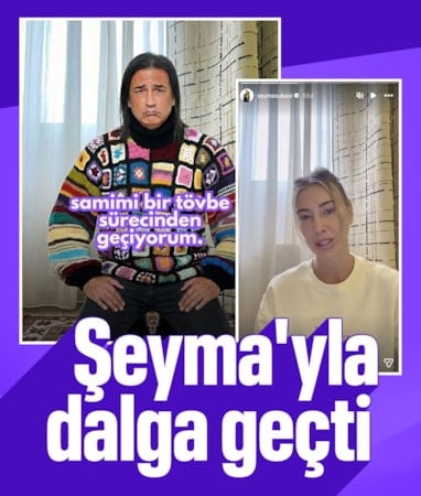 Şakıcı Çelik de Şeyma Subaşı'nın tövbesiyle dalga geçti