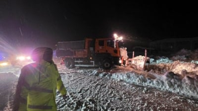 Kahramanmaraş'ta ahırların çatıları çöktü: 65 büyükbaş öldü