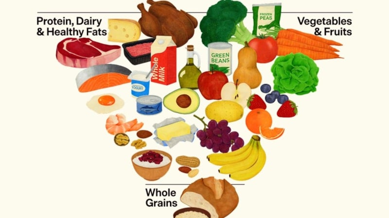 ABD besin piramidini değiştirdi: İşte yenisi...