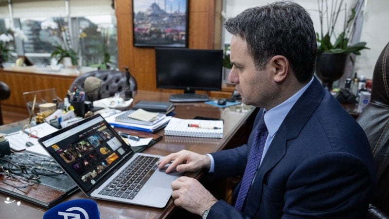 Akın Gürlek, AA'nın 'Yılın Kareleri' oylamasına katıldı