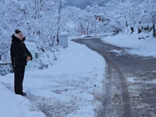 Zonguldak kar altında