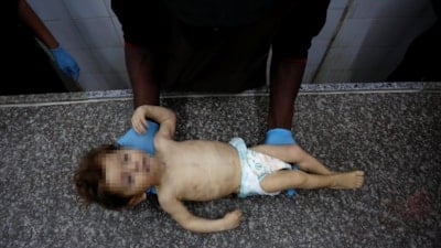 Gazze'de bir bebek daha soğuktan öldü