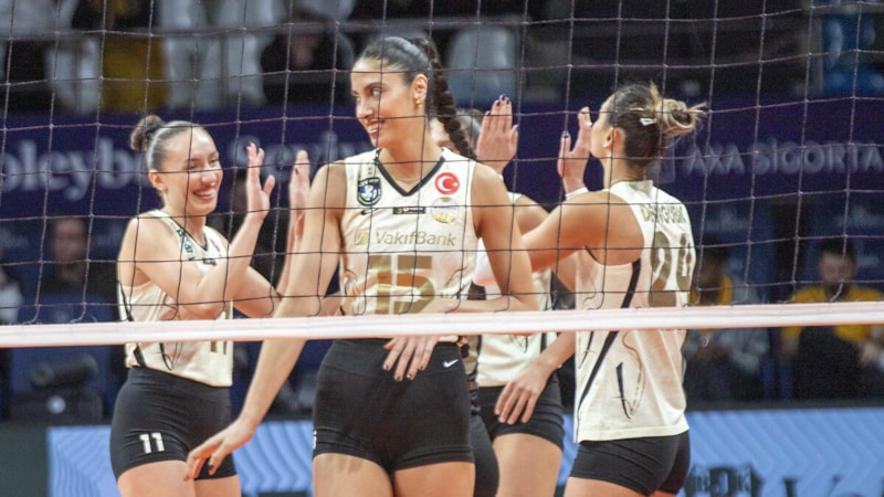 VakıfBank, lig ve Avrupa'da doludizgin