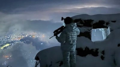 Mehmetçik, zorlu kış koşullarında da görevde