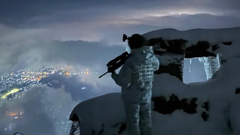 Mehmetçik, zorlu kış koşullarında da görevde