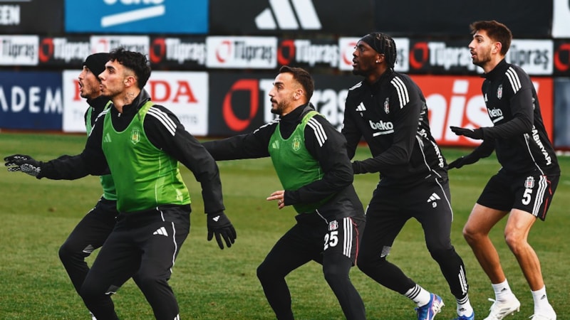 Beşiktaş, Ankara Keçiörengücü maçının hazırlıklarına devam etti