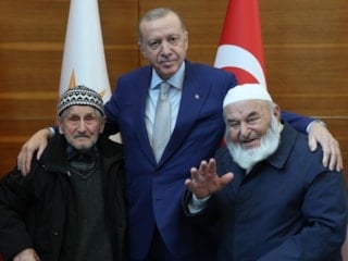 Cumhurbaşkanı Erdoğan ile buluşan Yılmaz'dan anlamlı sözler: O benim manevi torunum