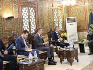 Şam Büyükelçisi Nuh Yılmaz, önemli temaslarda bulundu