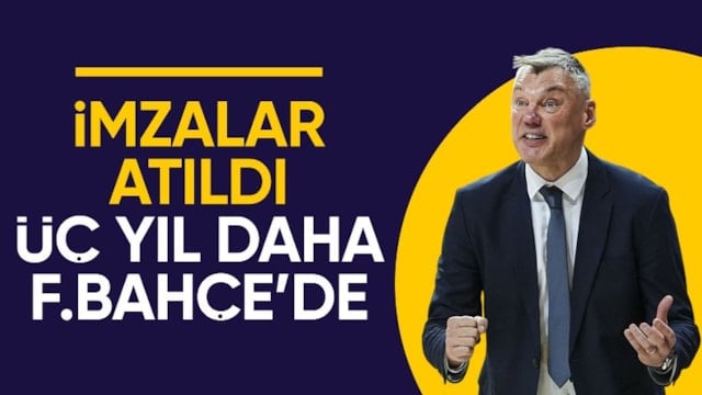 Fenerbahçe, Sarunas Jasikevicius'un sözleşmesini uzattı