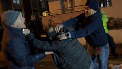 Tokat'ta yangın sonrası mahalle karıştı